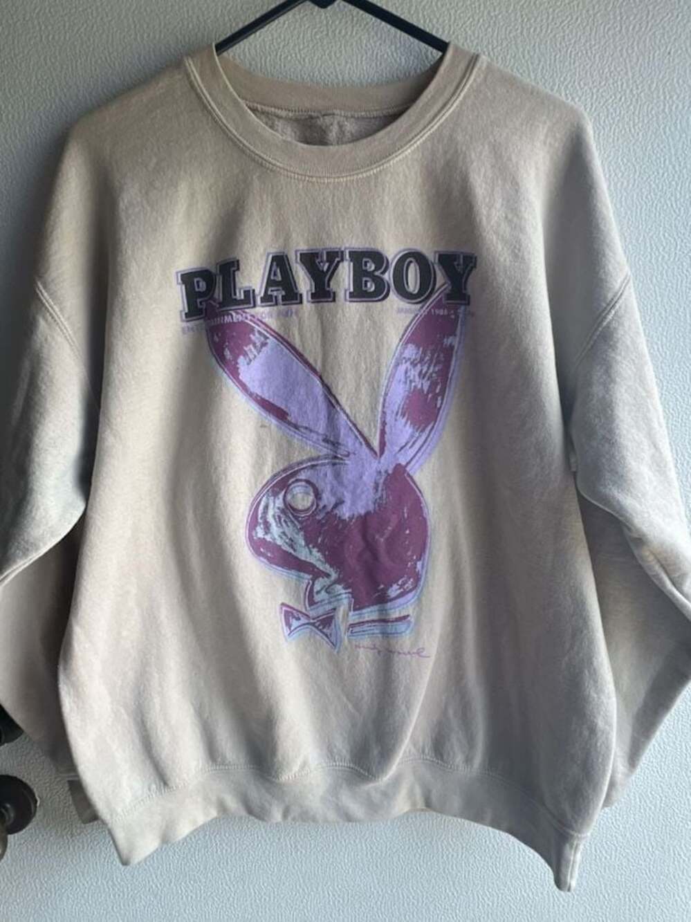 Playboy x Andy Warhol Graphic Print Crewneck Sweatshirt